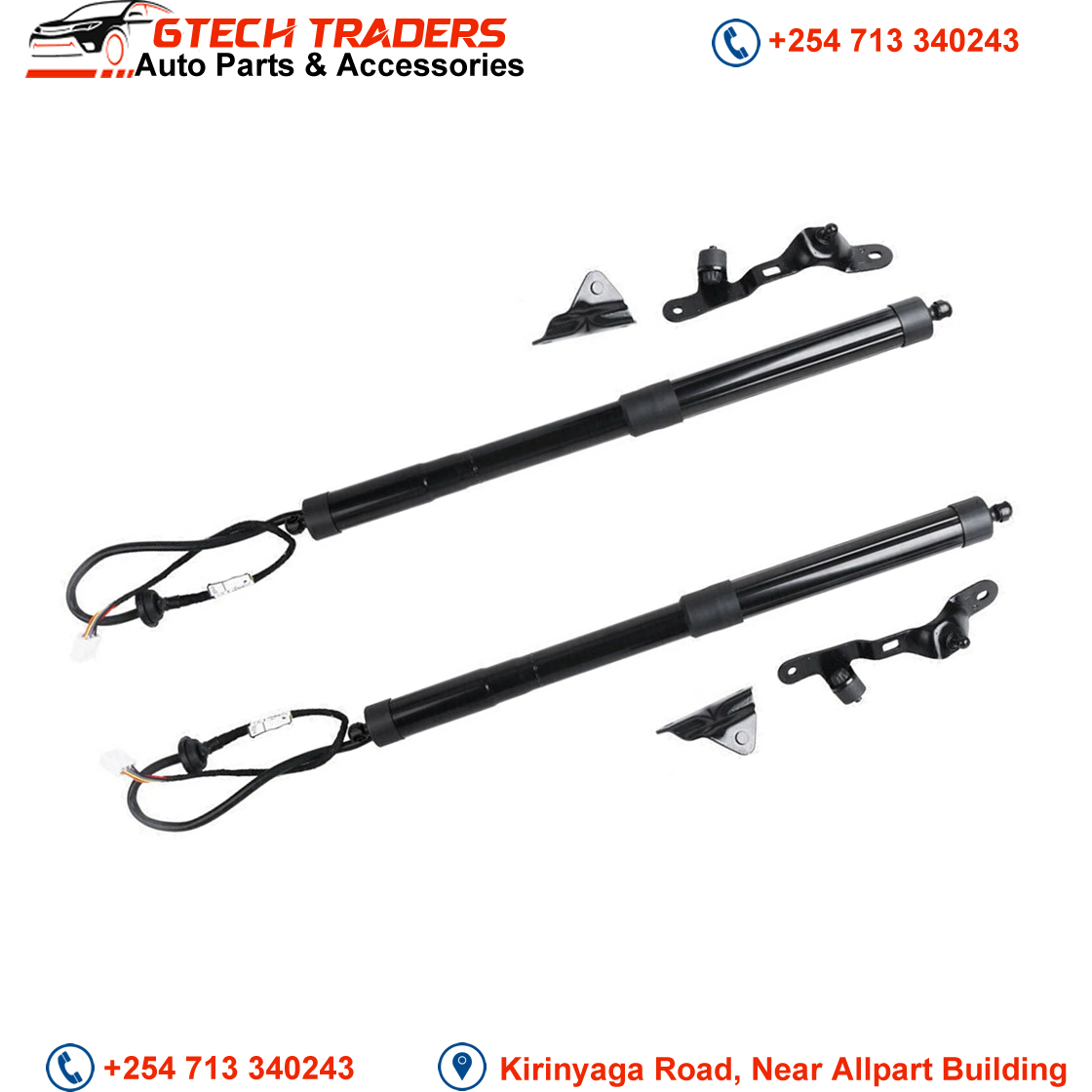 Toyota RAV4 Original Electric Boot Shocks- New Model - Image 2