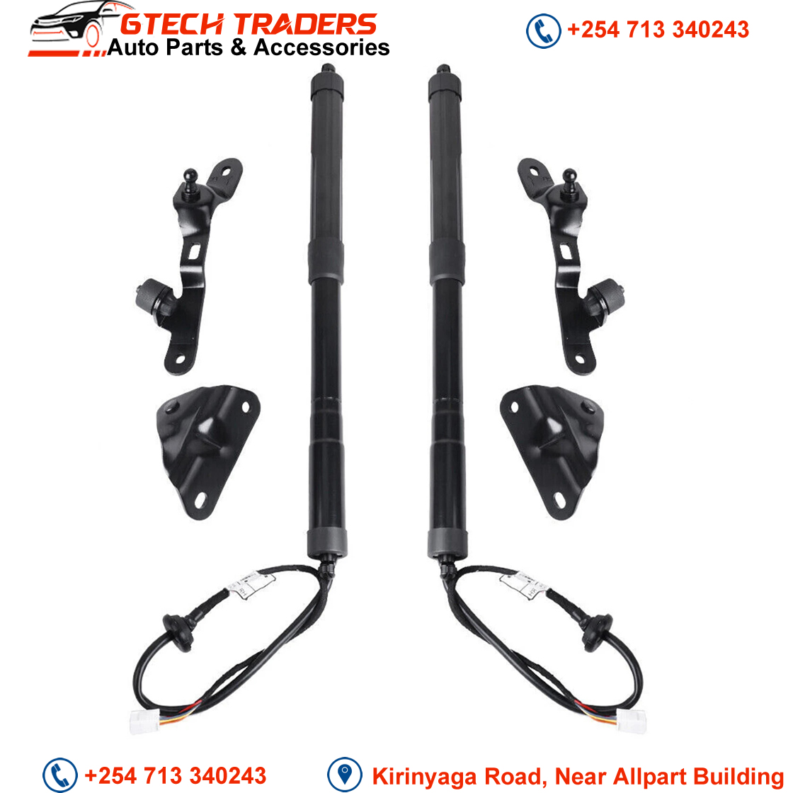 Toyota RAV4 Original Electric Boot Shocks- New Model - Image 4
